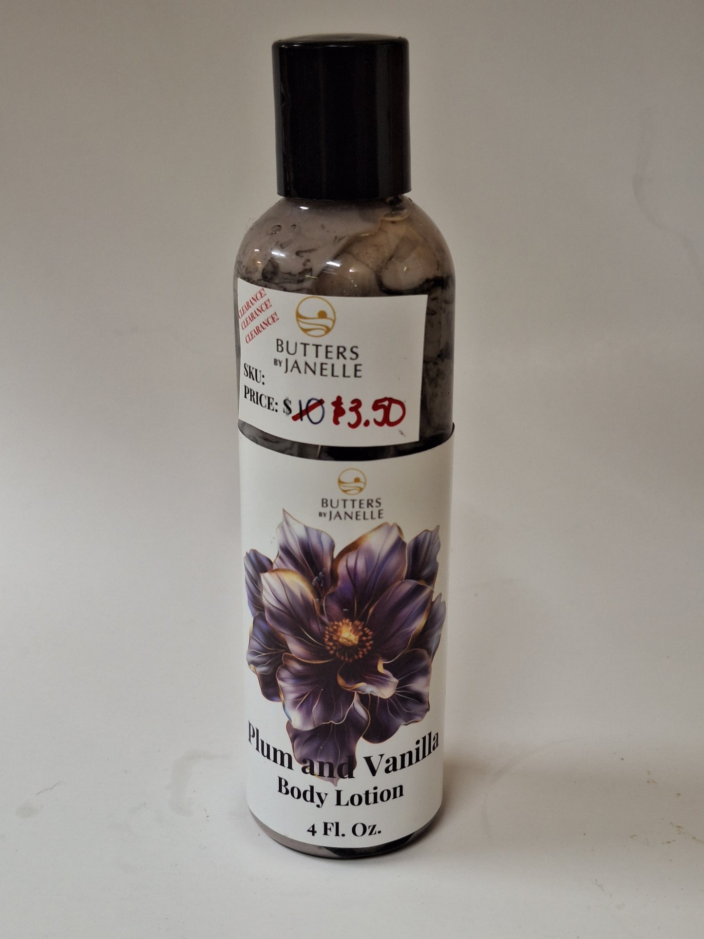 Plum and Vanilla Lotion