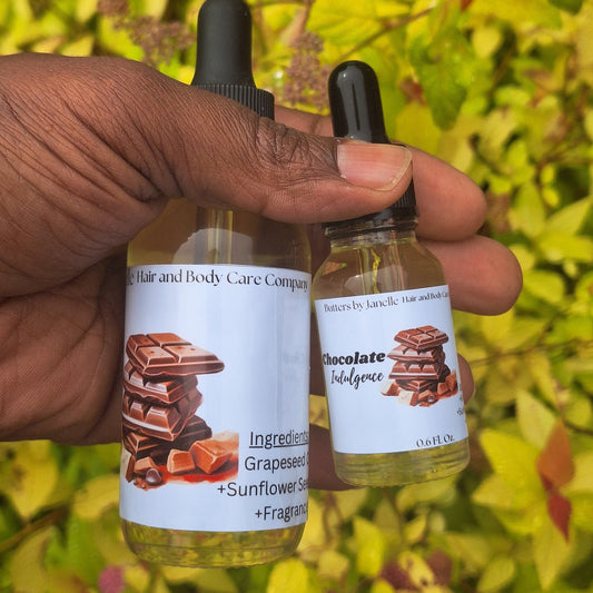 Chocolate Scented Body Oil with Grapeseed and Sunflower Seed Oil Large