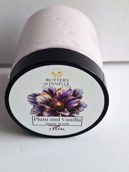 Plum and Vanilla Luxe Satin Shaving Butter