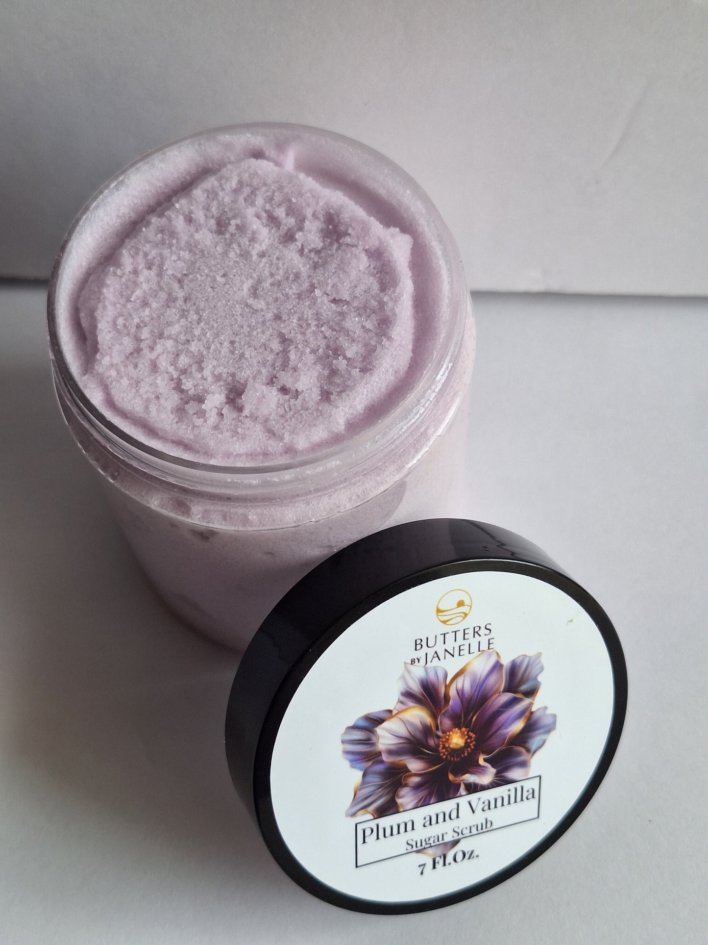 Plum and Vanilla Sugar Scrub