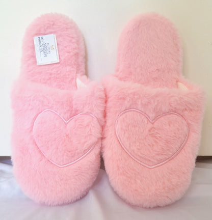 Heart-Shaped Slippers