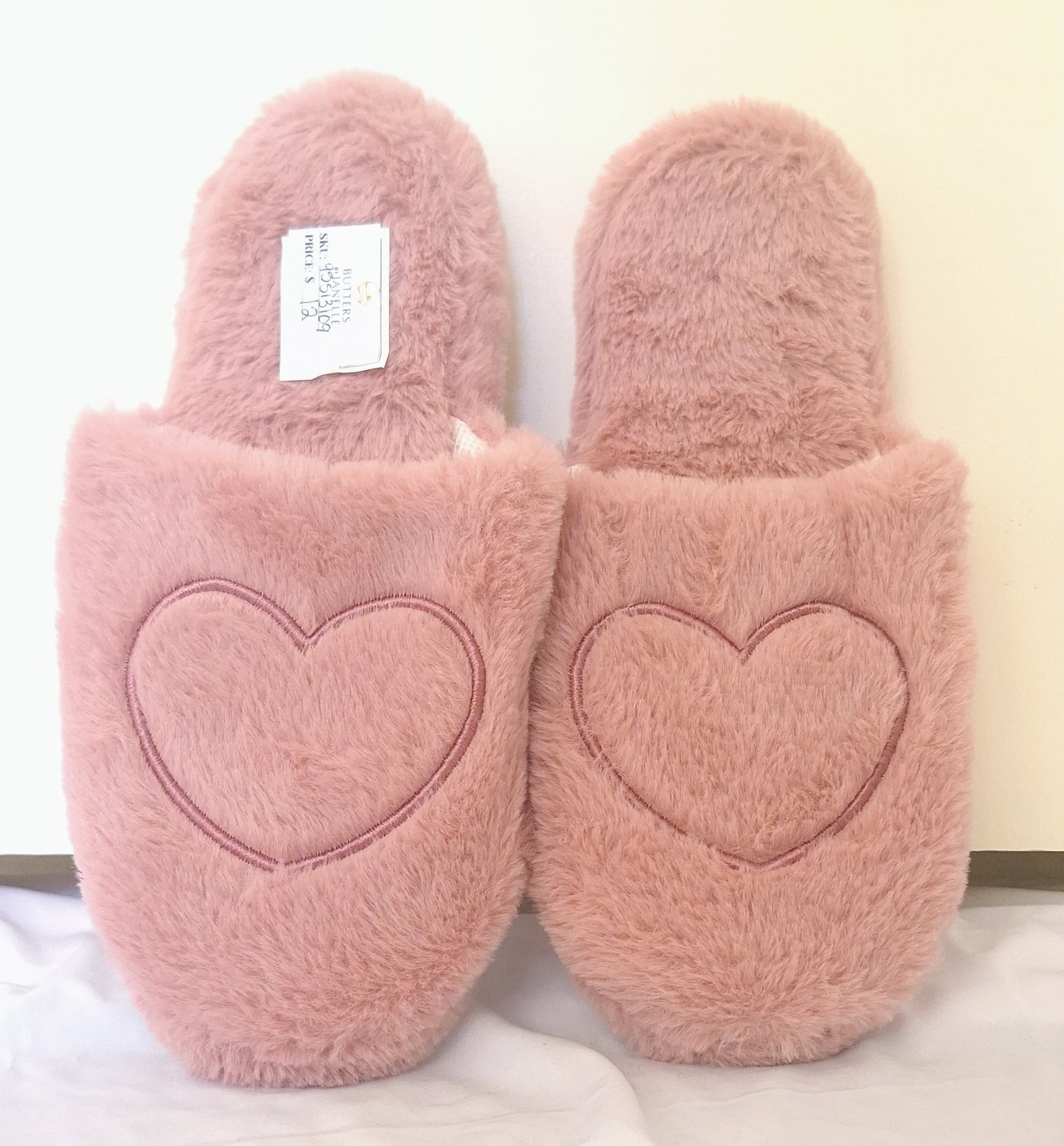 Heart-Shaped Slippers