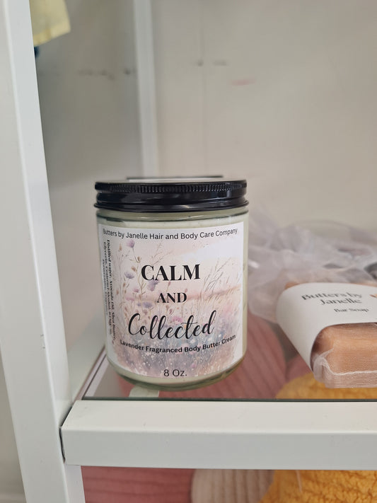 Calm and Collected Body Butter Cream