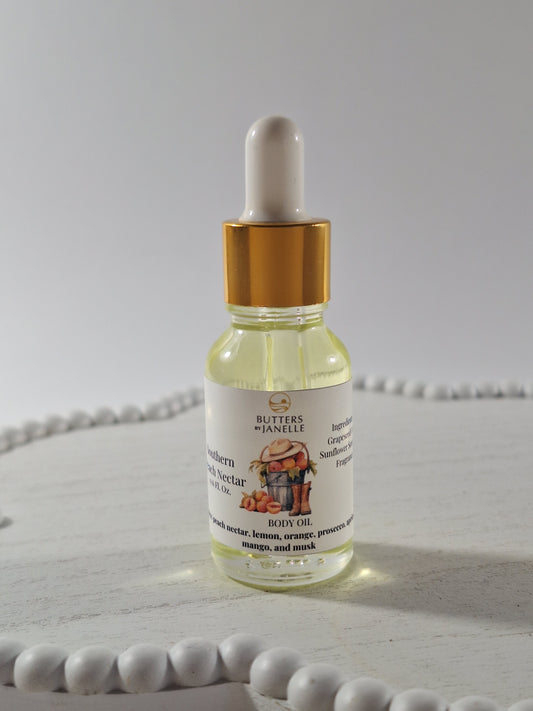 Southern Peach Body Oil 0.6Fl. Ounces