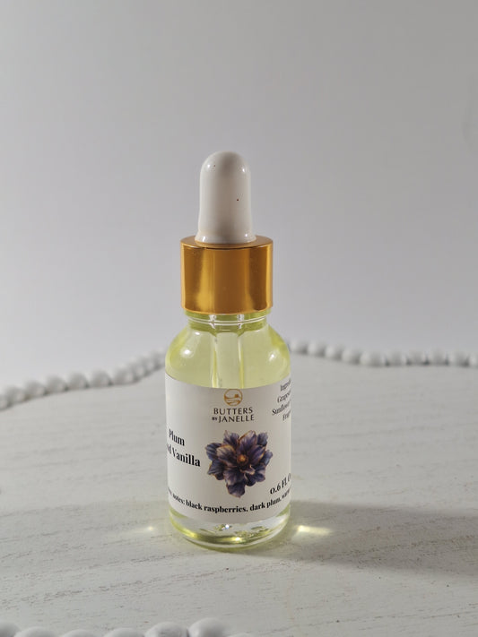 Plum and Vanilla Body Oil 0.6 Fl. Ounce