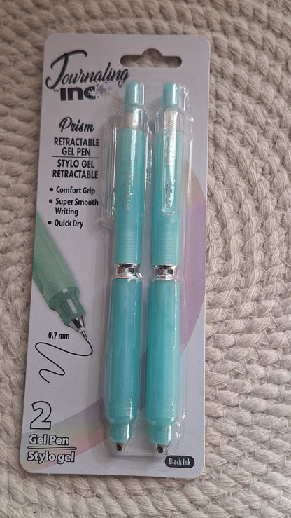 Journaling Inc Prism Retractable Gel Pens